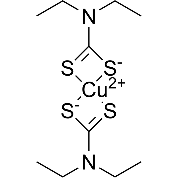 Copper(II) diethyldithiocarbamate 13681-87-3